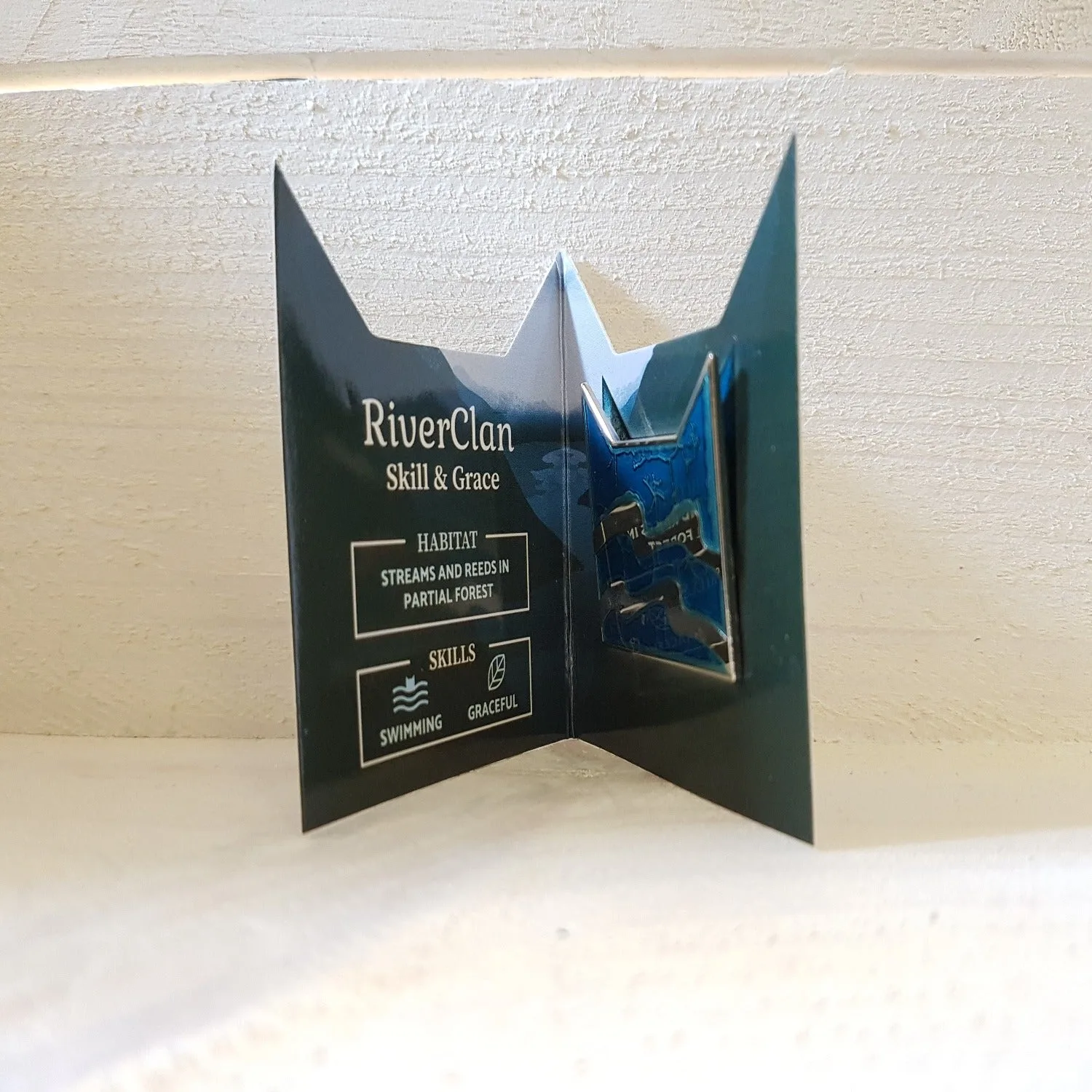 Collector's RiverClan Pin Badge