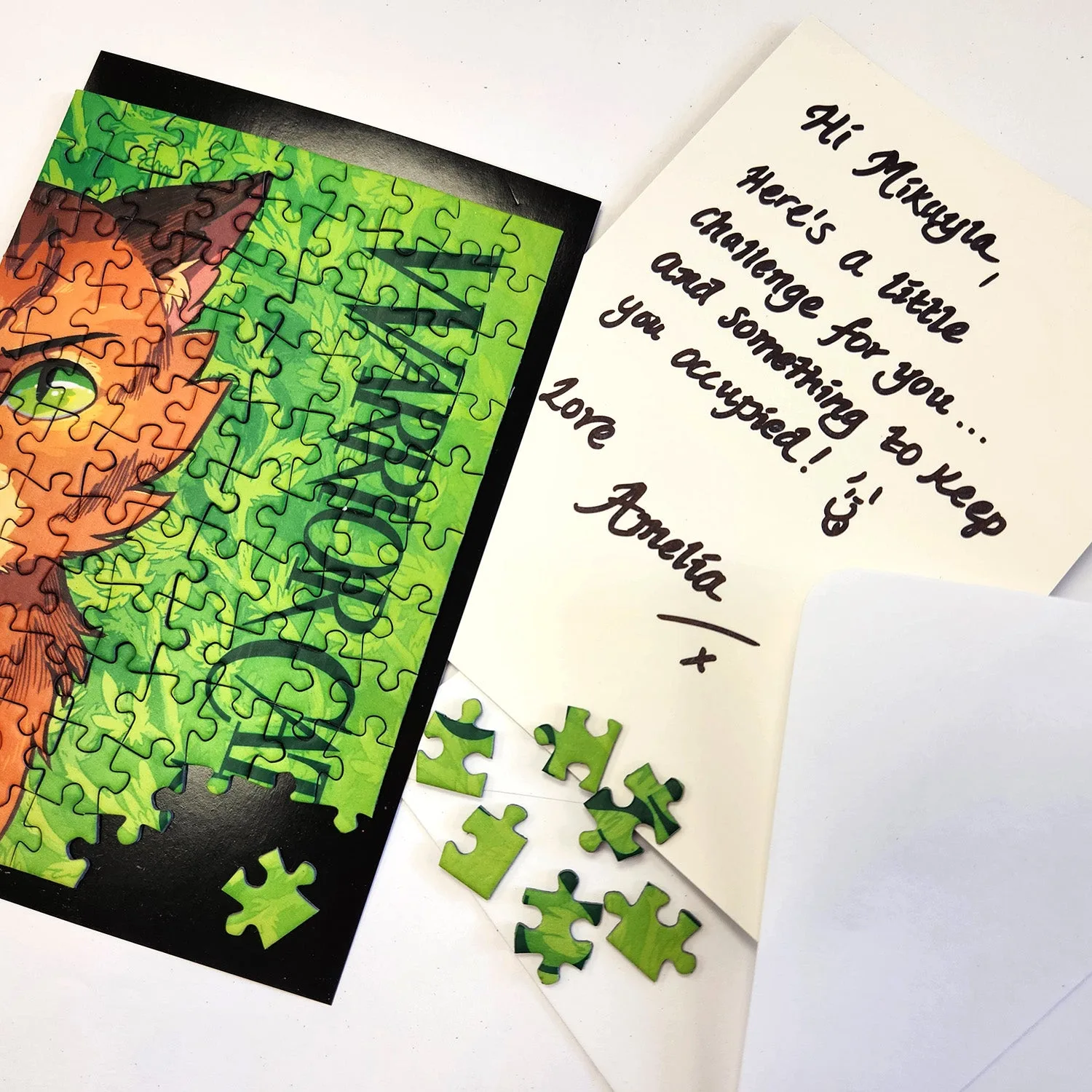 Postcard Puzzle Set