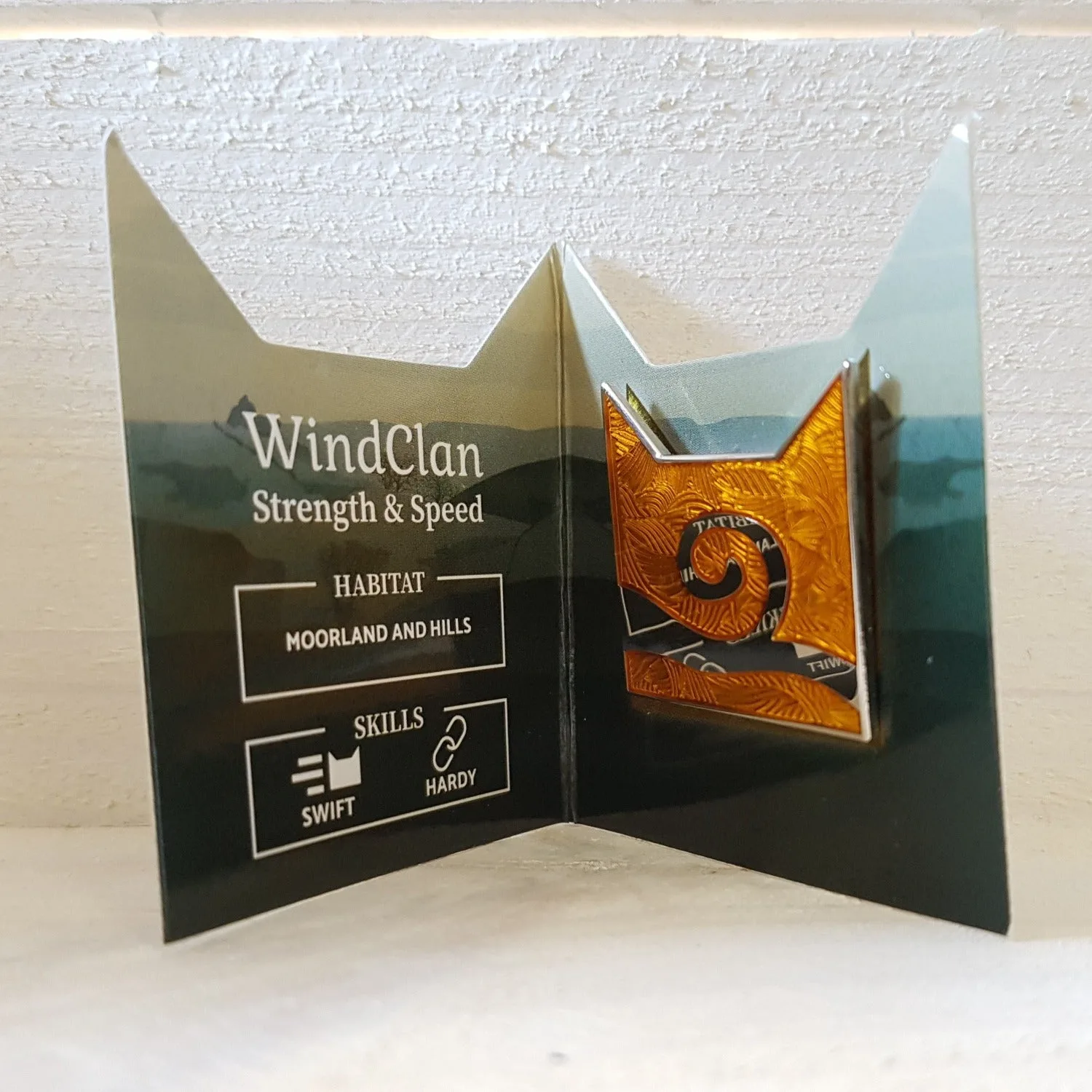 Collector's WindClan Pin Badge