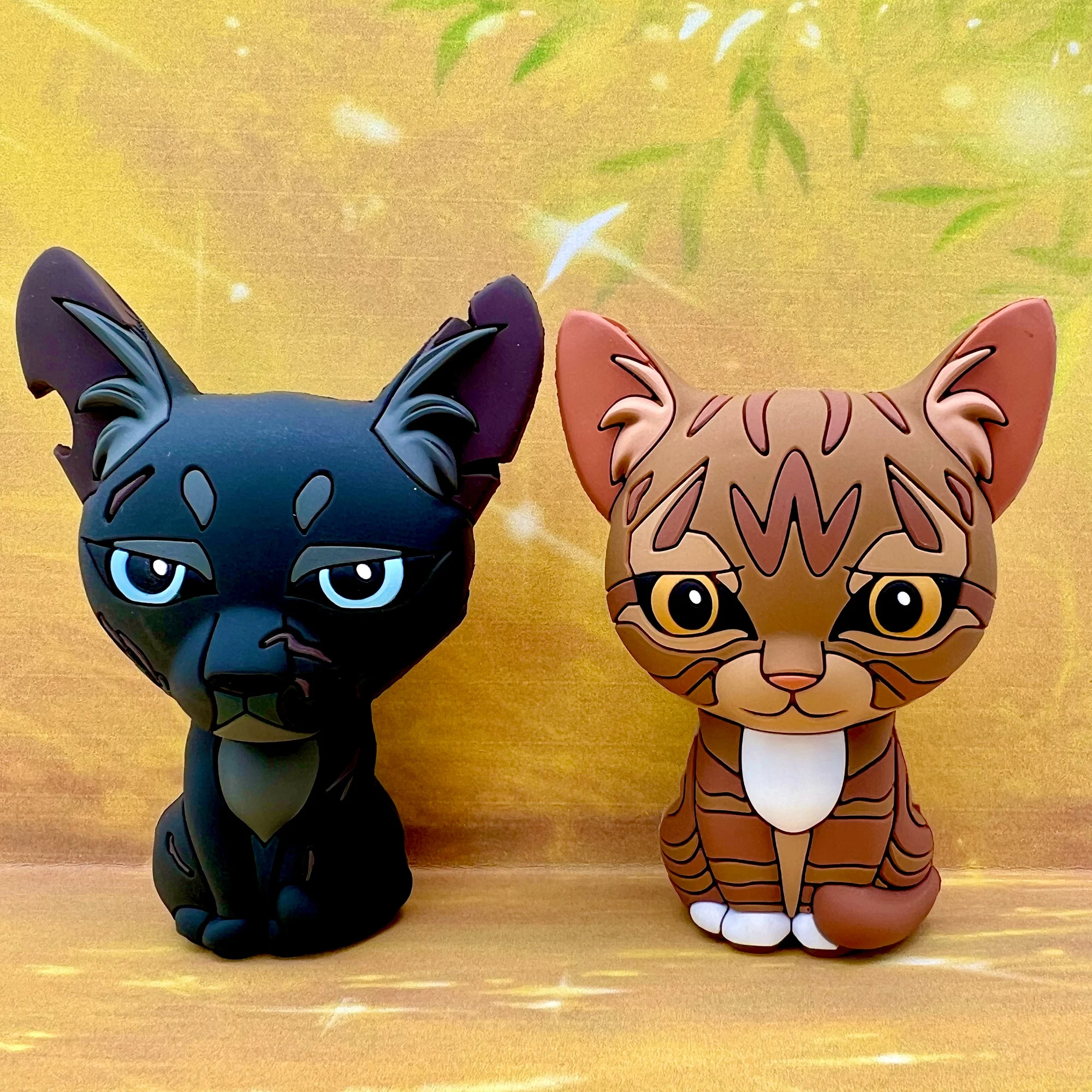 Leafpool & Crowfeather - Mini Collector Figures (Series 5)