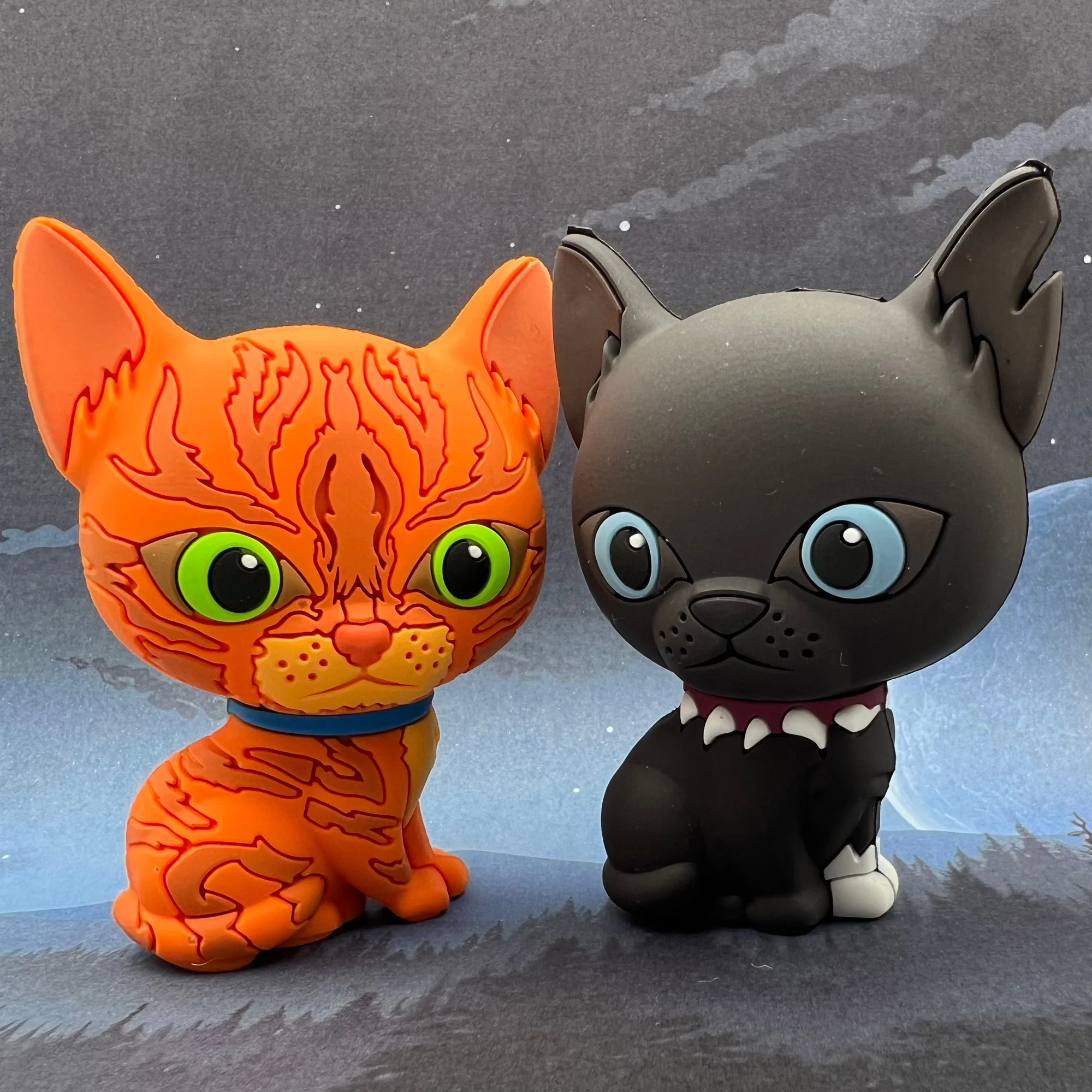 Firestar & Scourge - Mini Collector Figures (The Prophecies Begin)