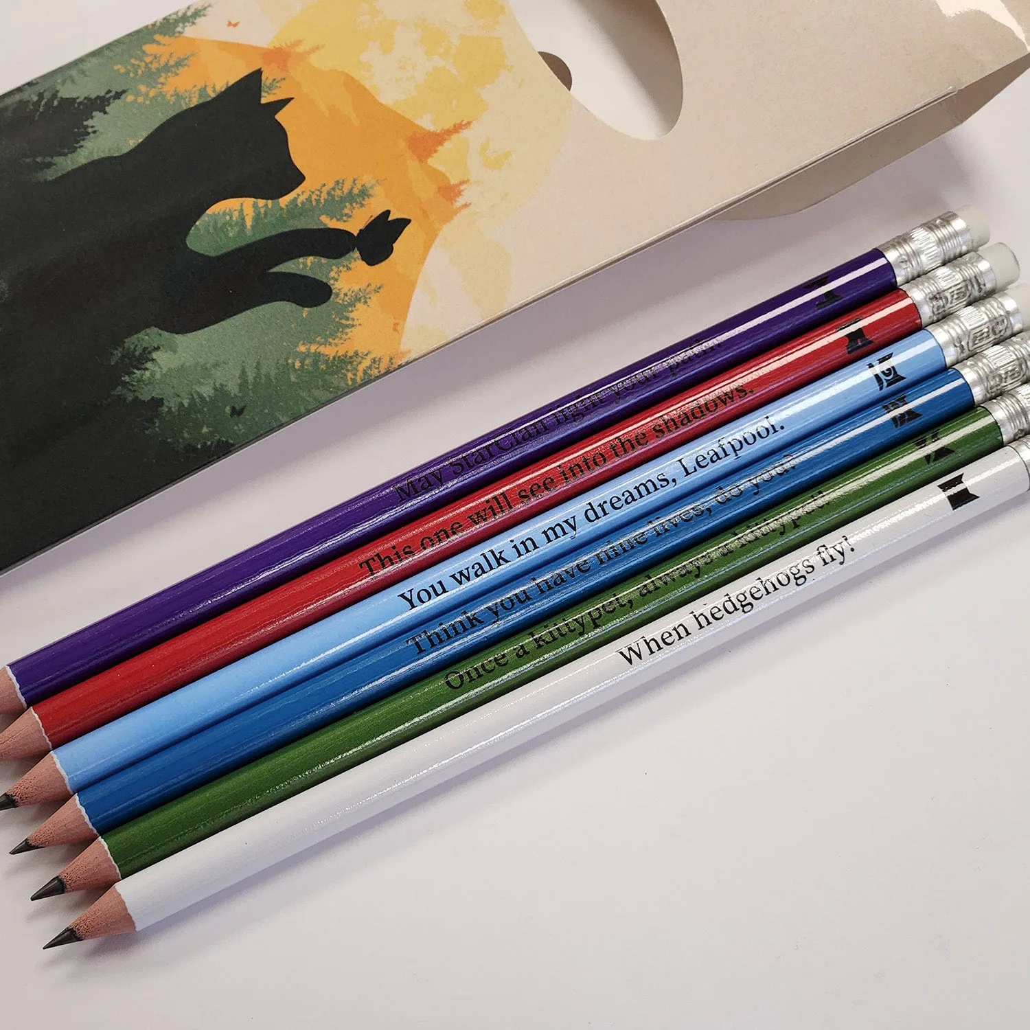 Set of 6 HB Pencils