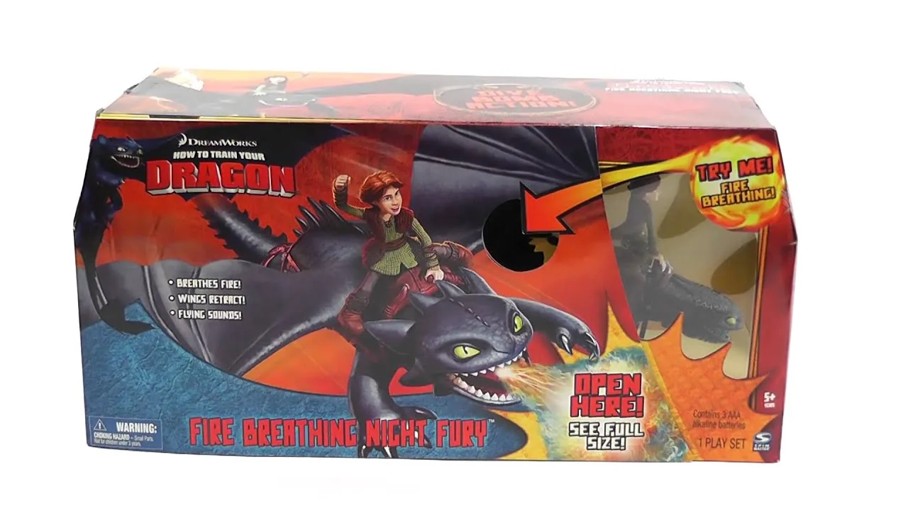 Fire Breathing Night Fury