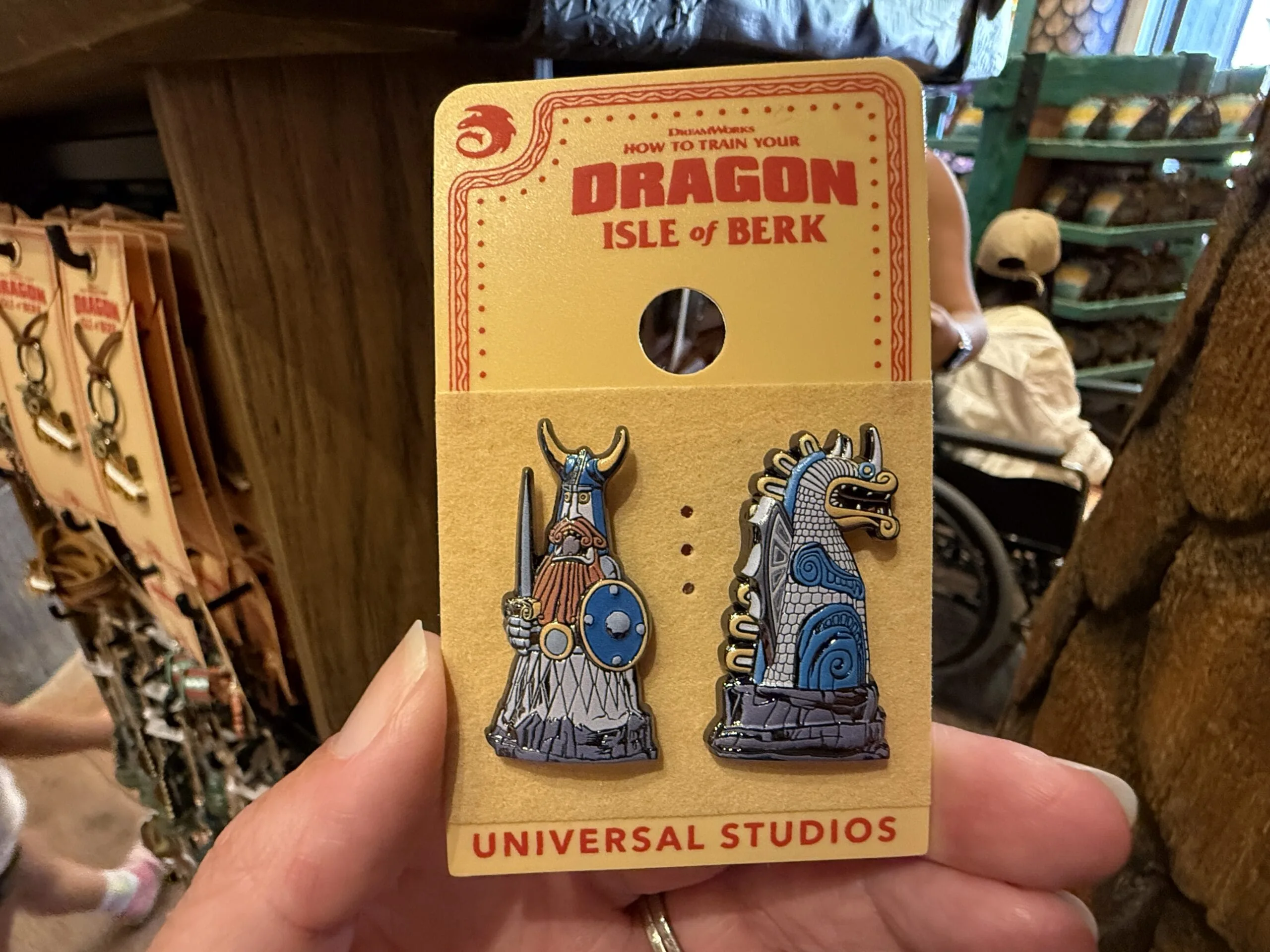 Viking & Dragon Pin Set