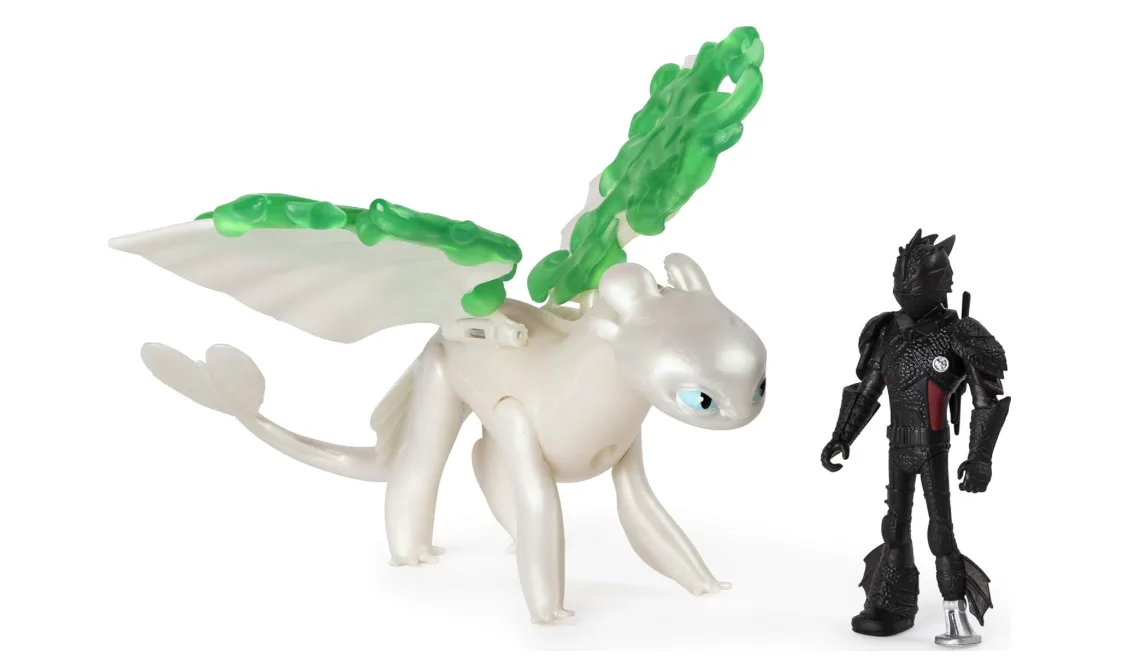 Light Fury & Hiccup