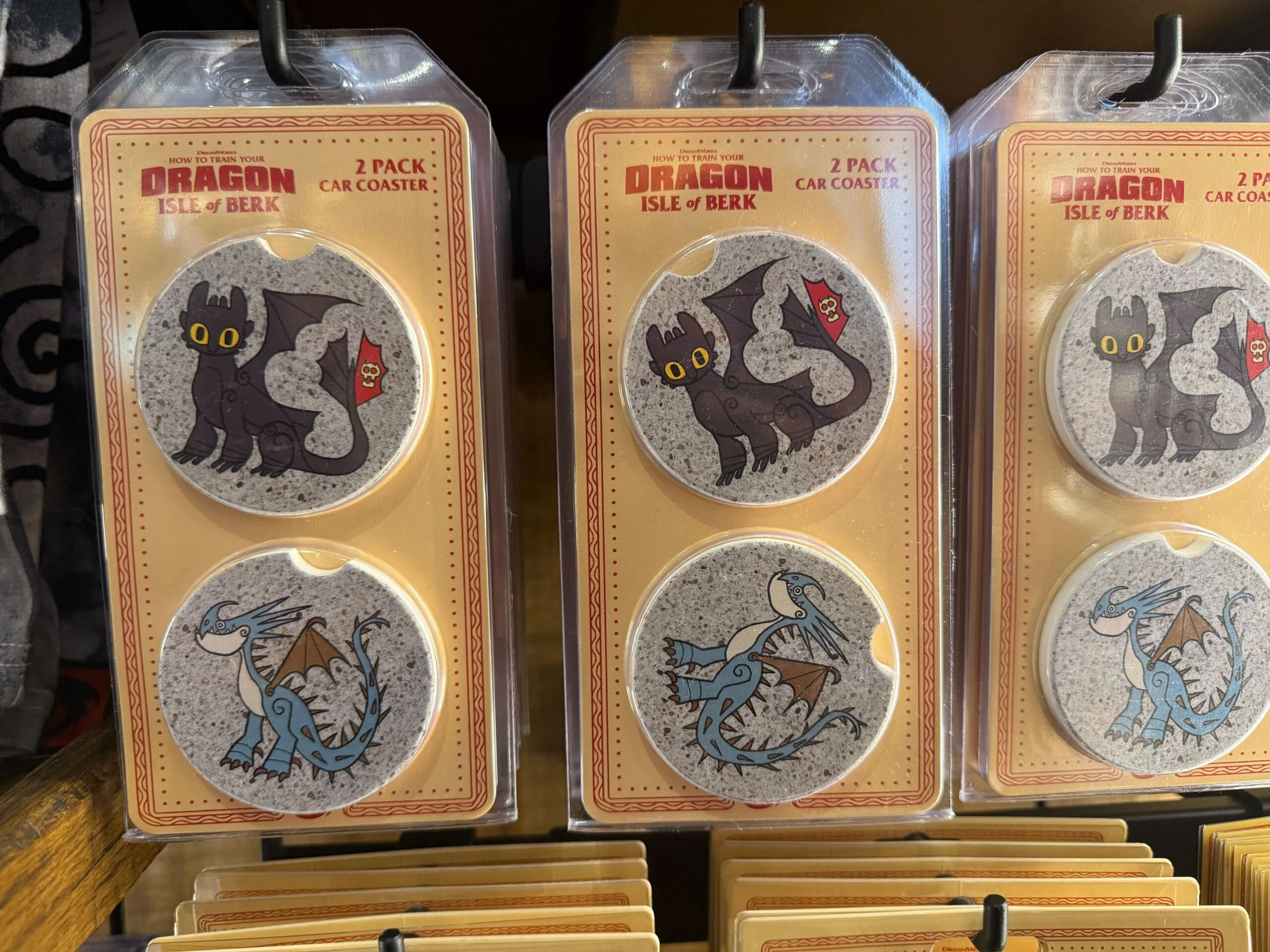 Dragon Car Coaster Set