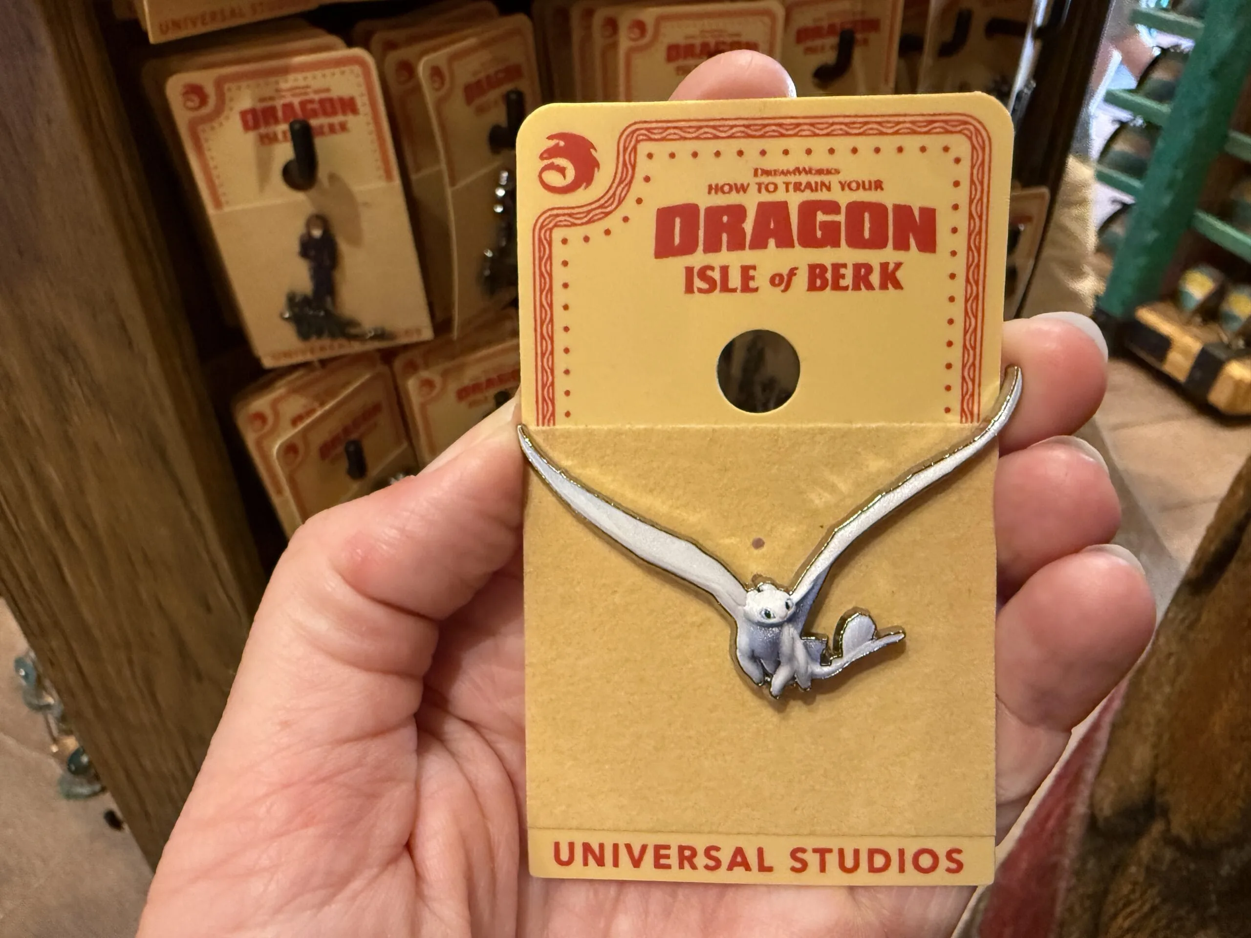 Light Fury Pin