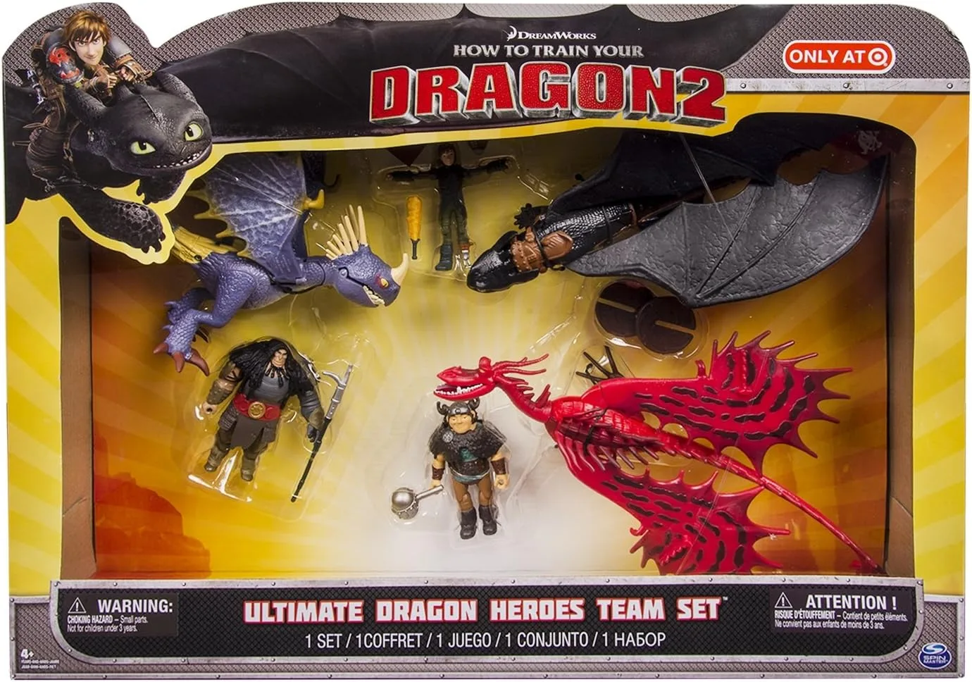 Ultimate Dragon Heroes Team Set