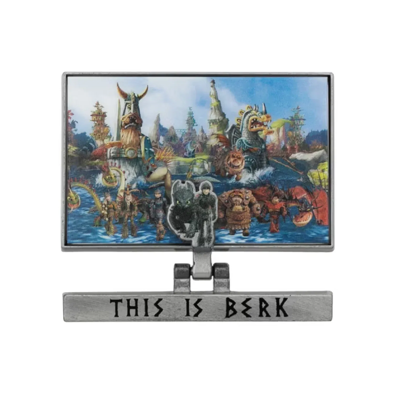 "This is Berk" Standing Pin