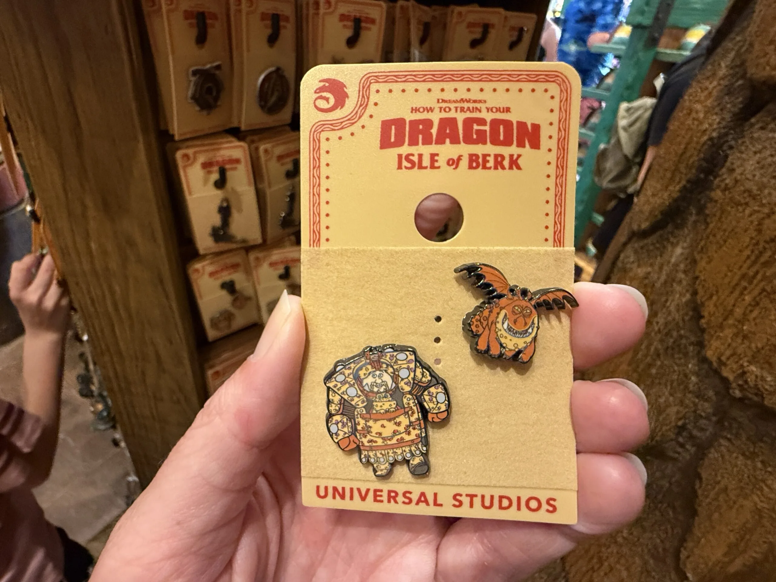 Fishlegs & Meatlug Pin Se