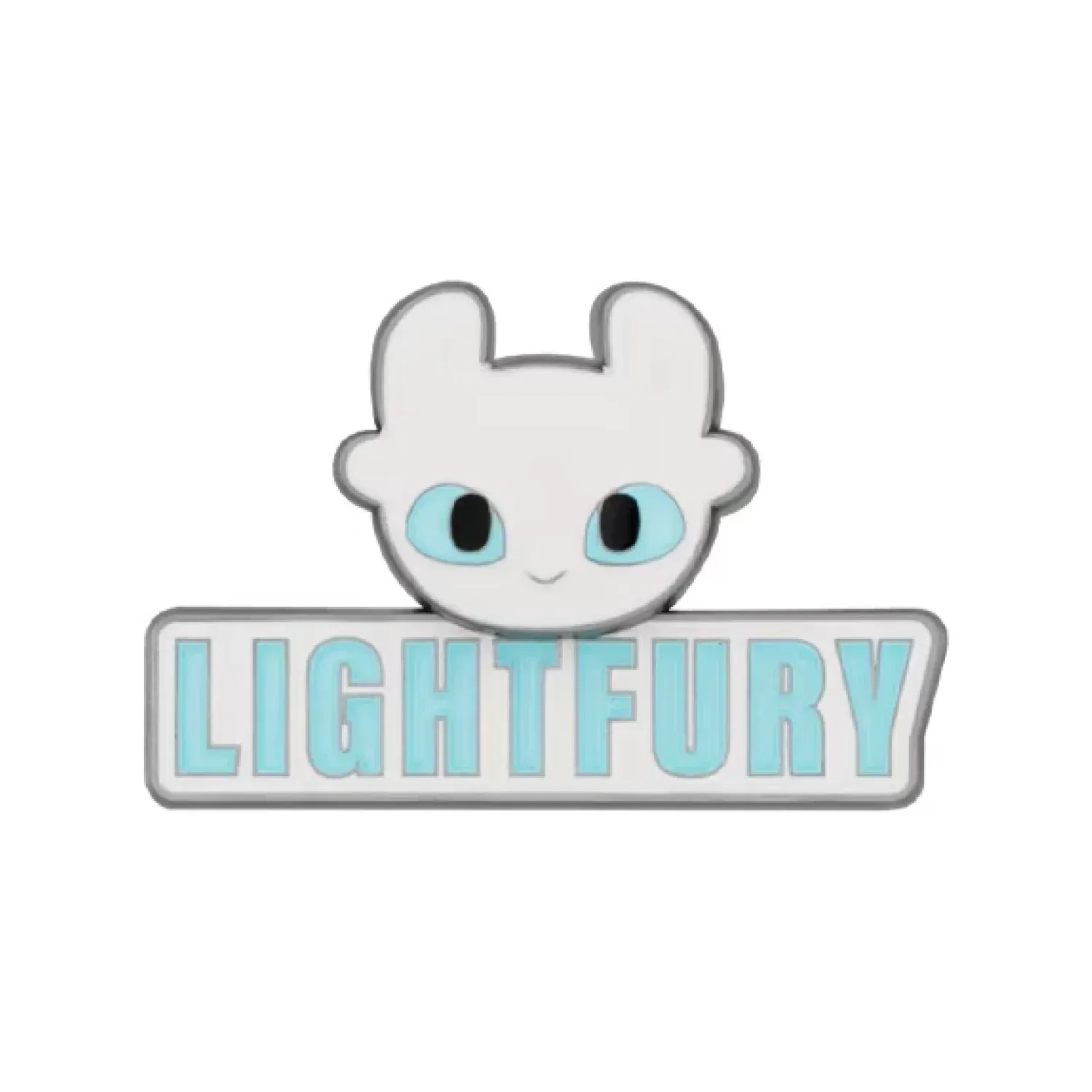 Light Fury Face Pin