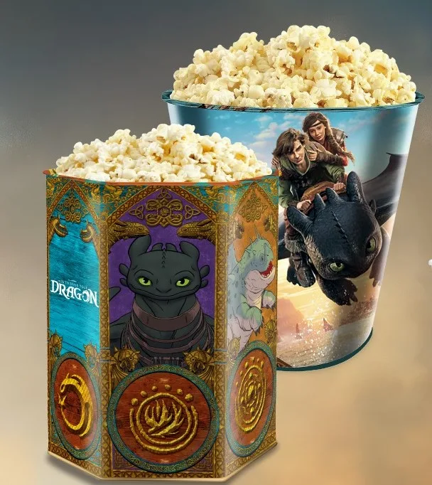 Popcorn tins