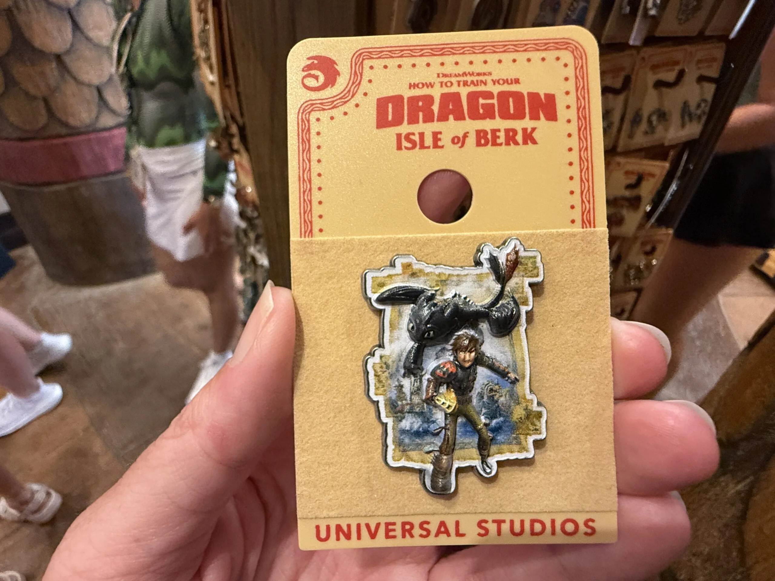 Toothless & Hiccup Pin