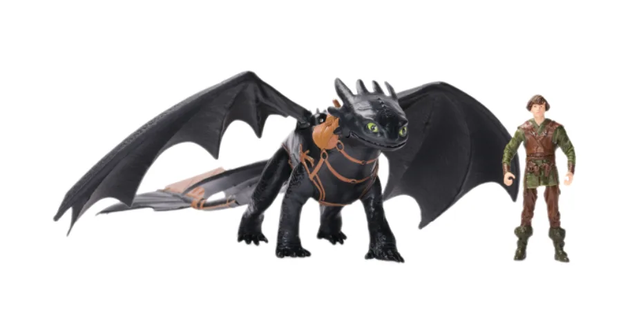 Toothless and Hiccup