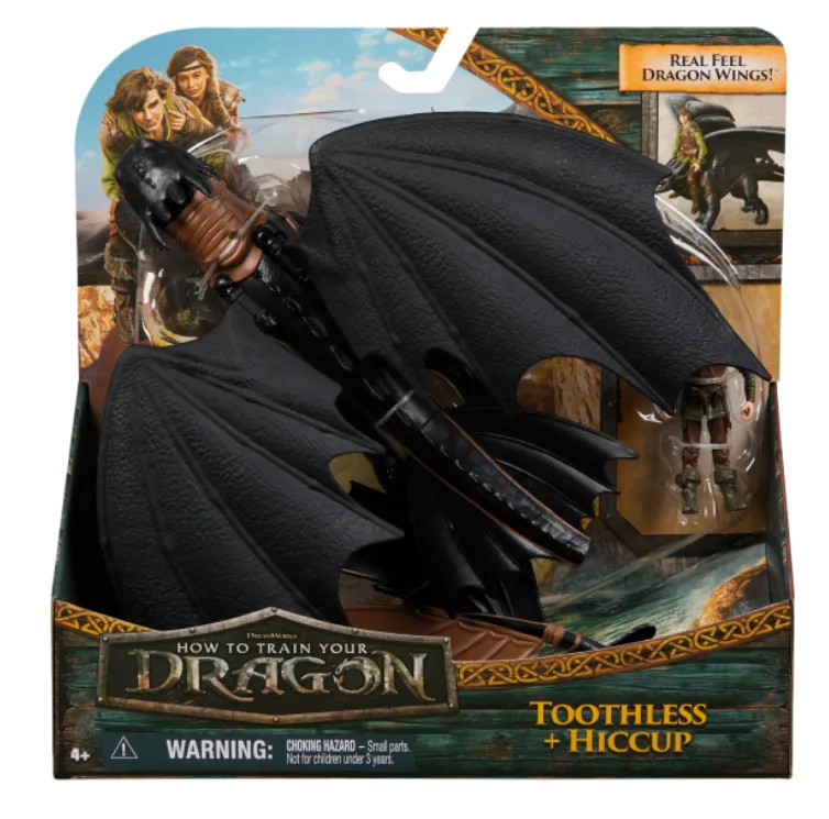 Toothless and Hiccup