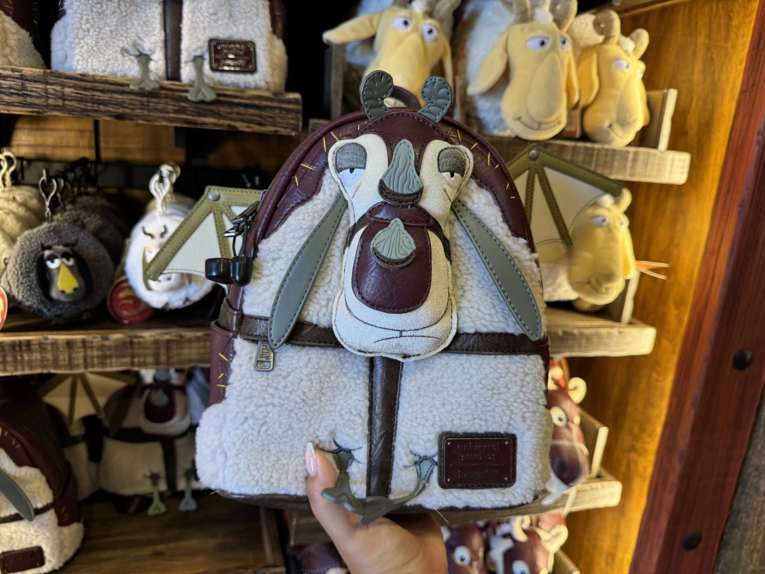 Sheep Loungefly Mini Backpack