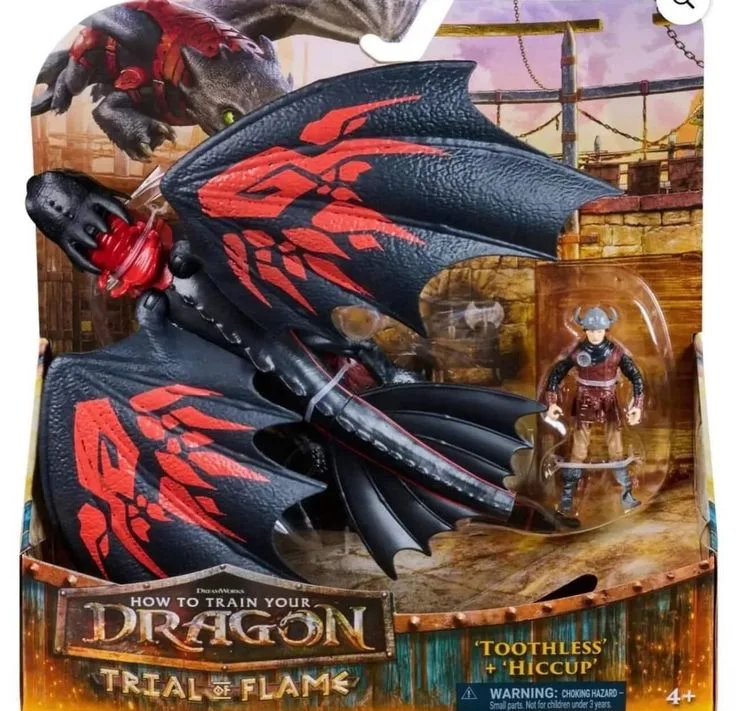 Toothless and Hiccup