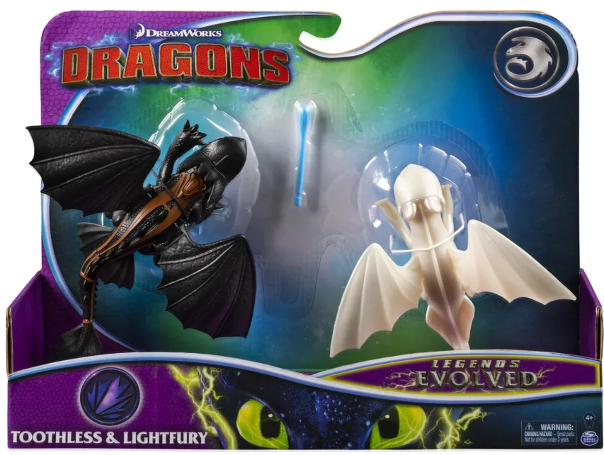 Toothless & Light Fury