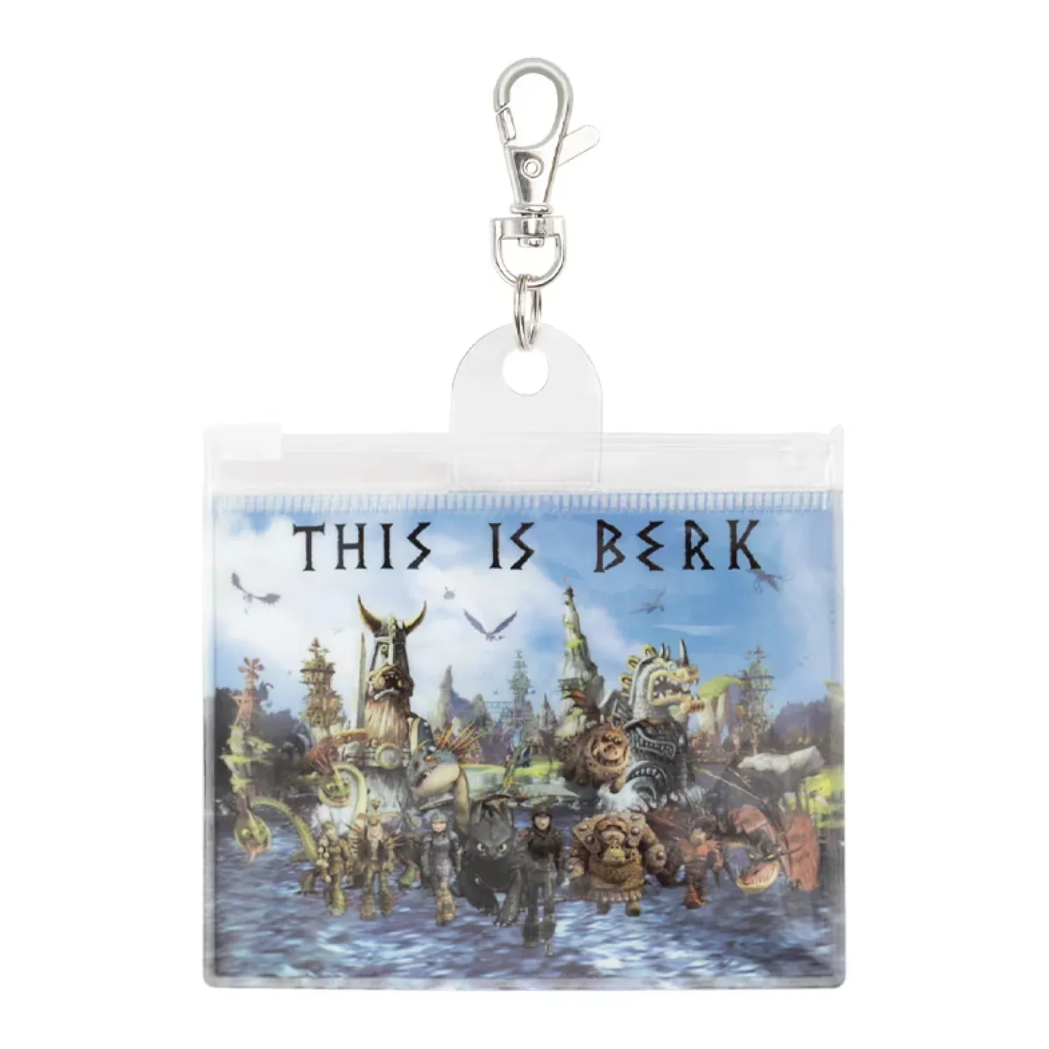"This is Berk" Lanyard Pouch