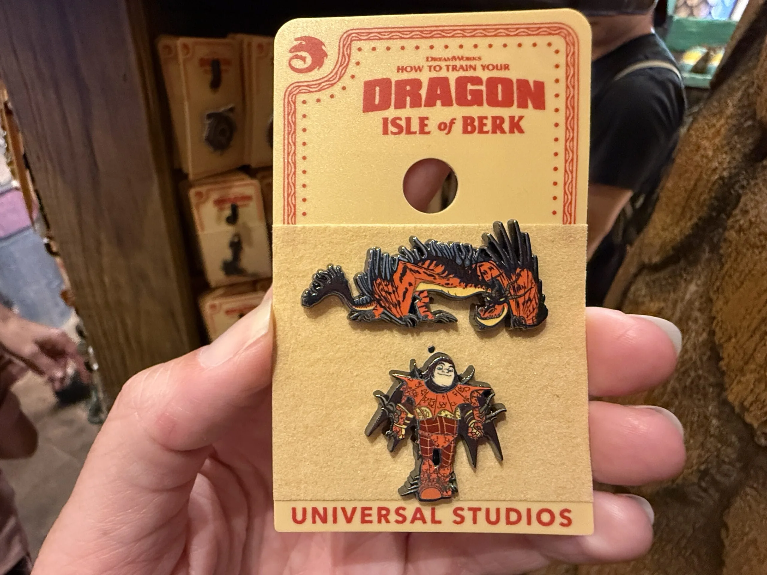 Snotlout & Hookfang Pin Set