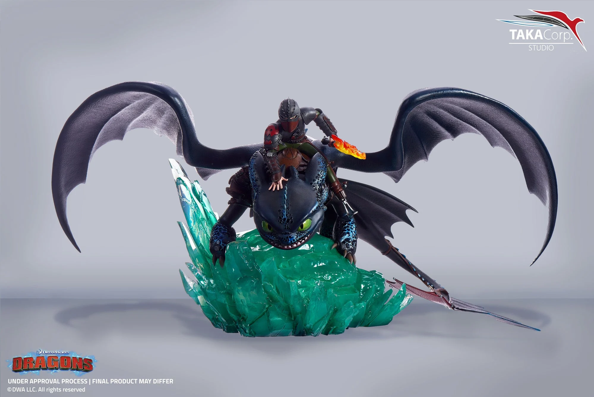 Toothless & Hiccup 1/6