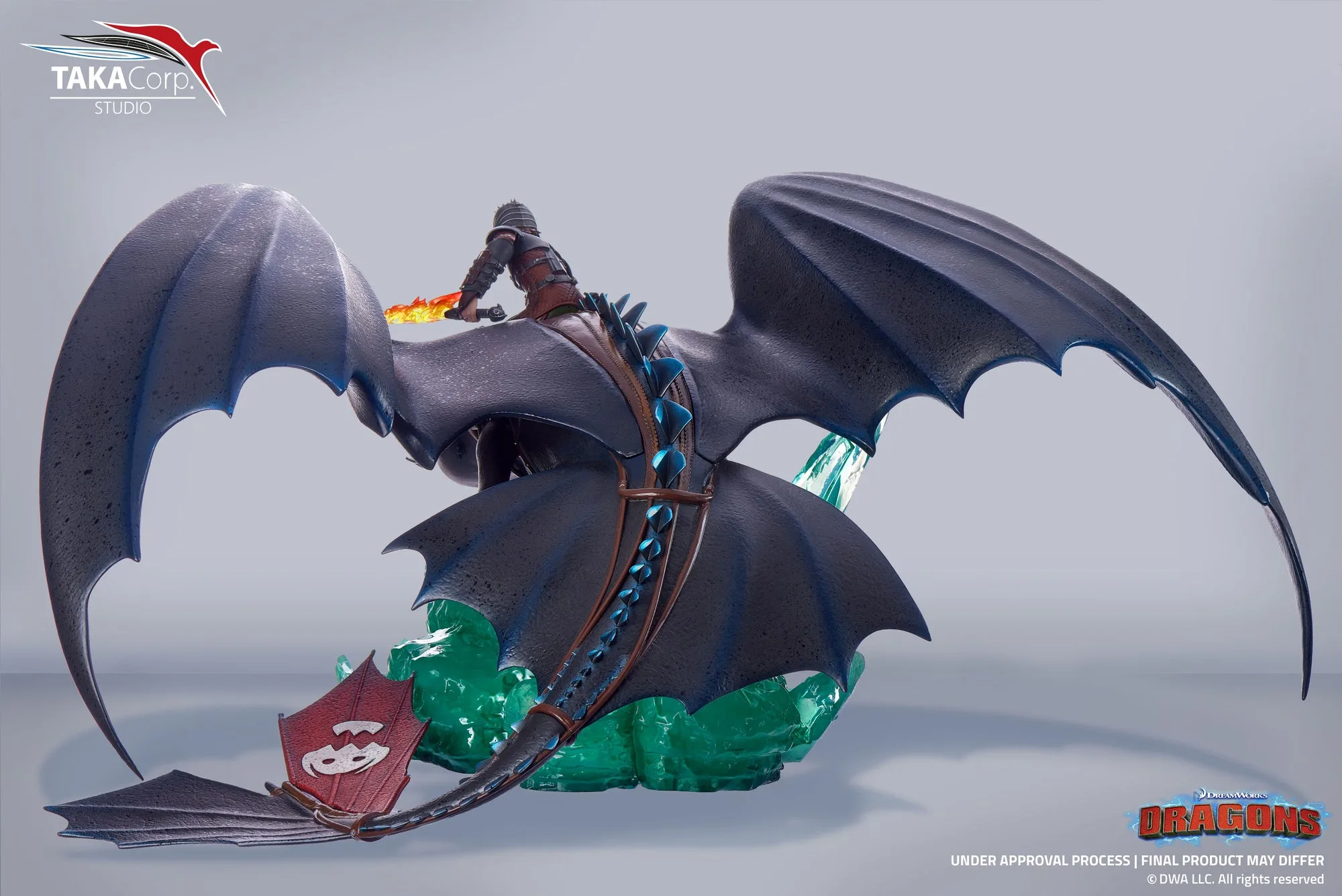 Toothless & Hiccup 1/6