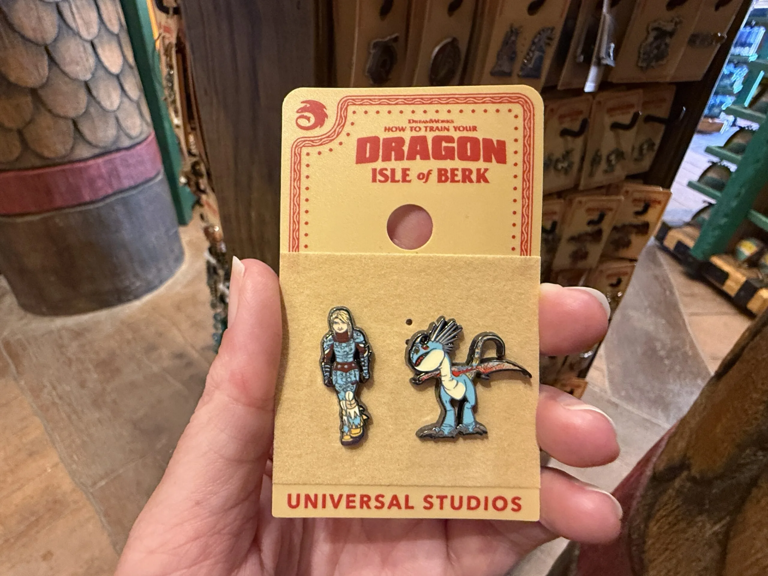 Astrid & Stormfly Pin Set