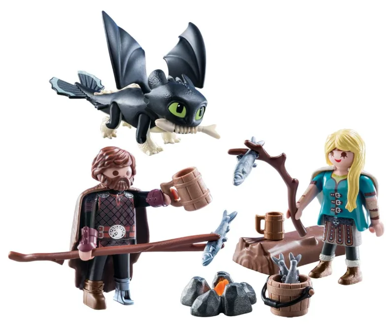 Hiccup & Astrid & Rufrunner