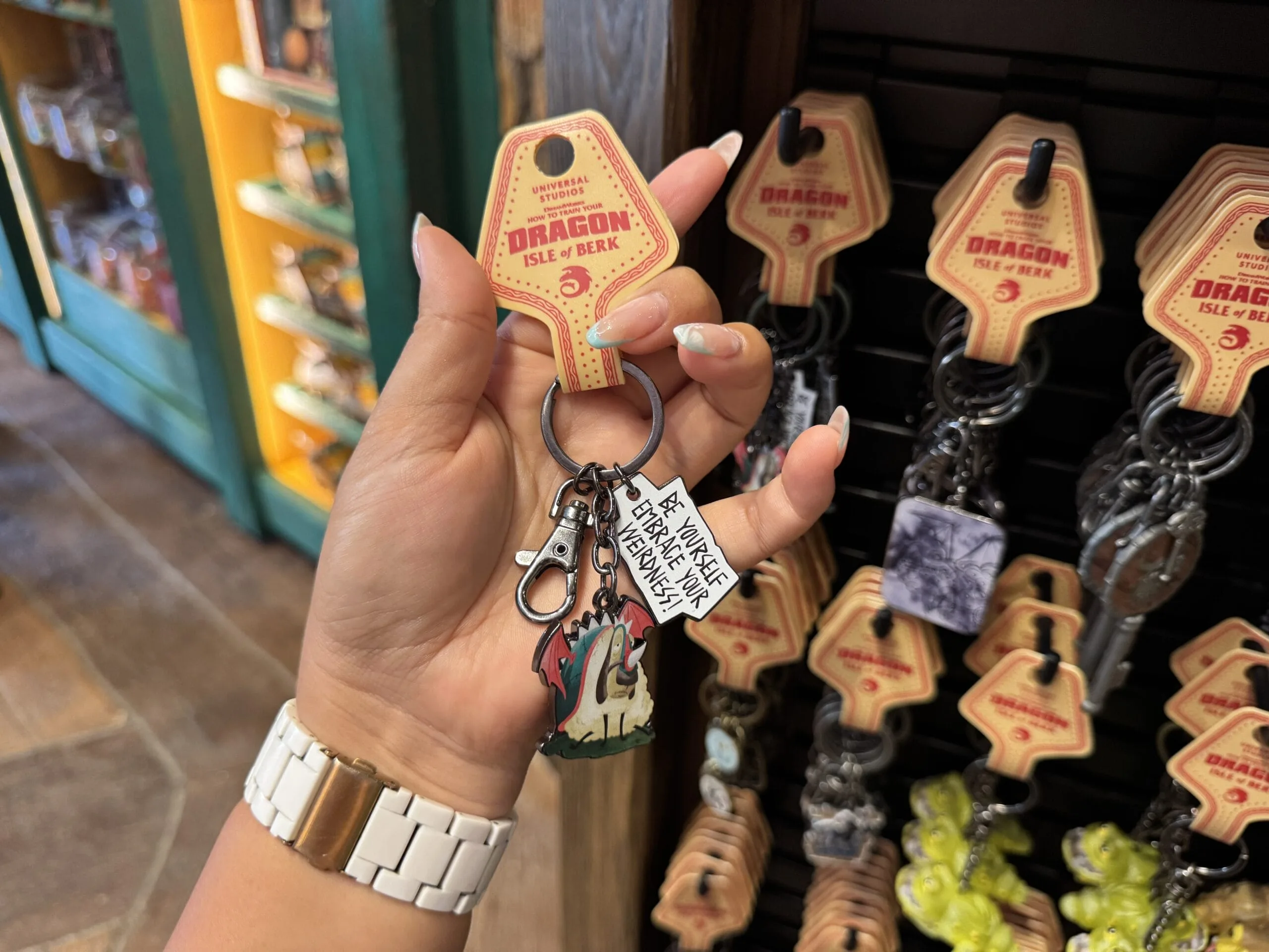Sheep Keychain