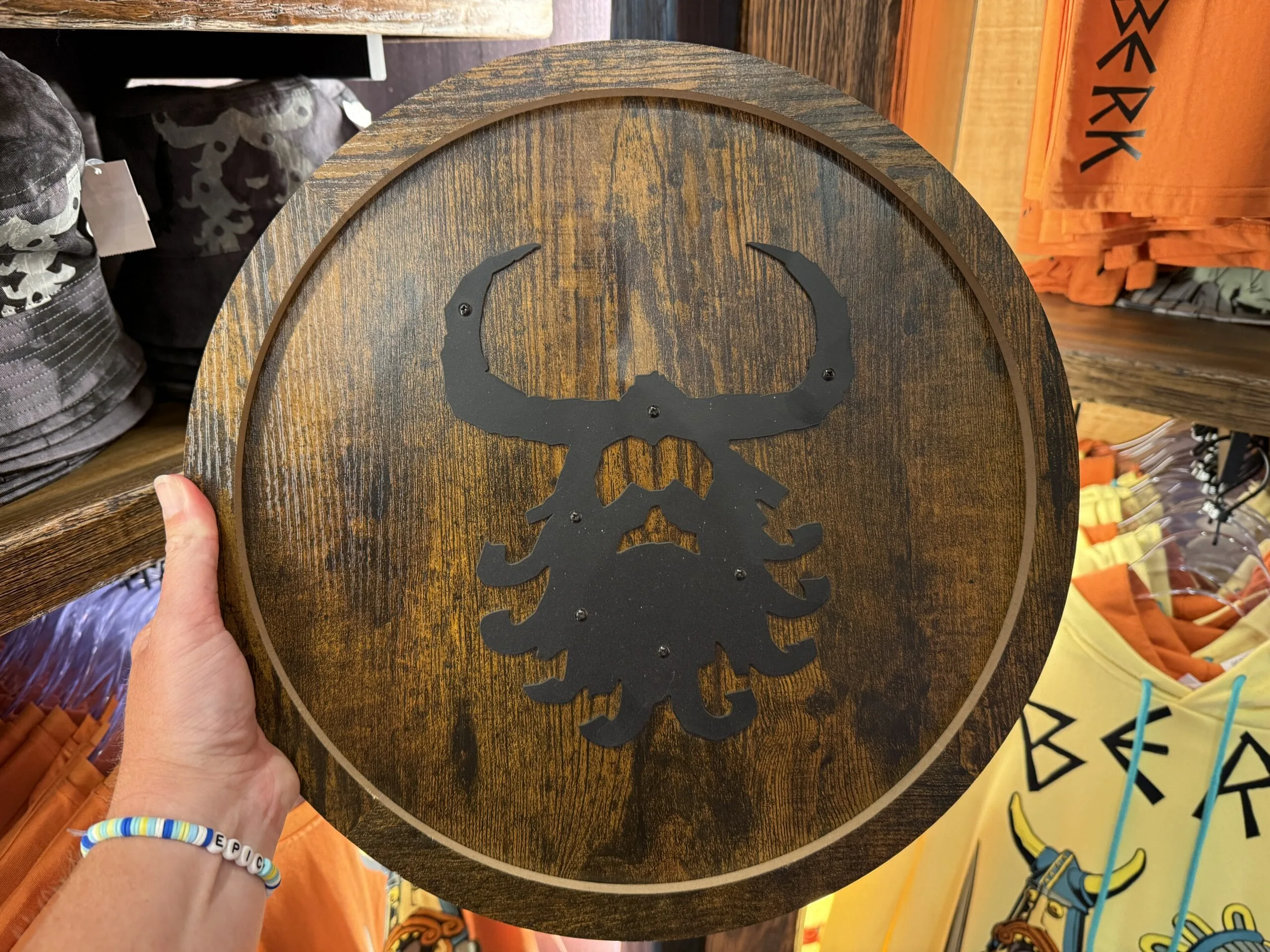 Viking Shield Wall Sign