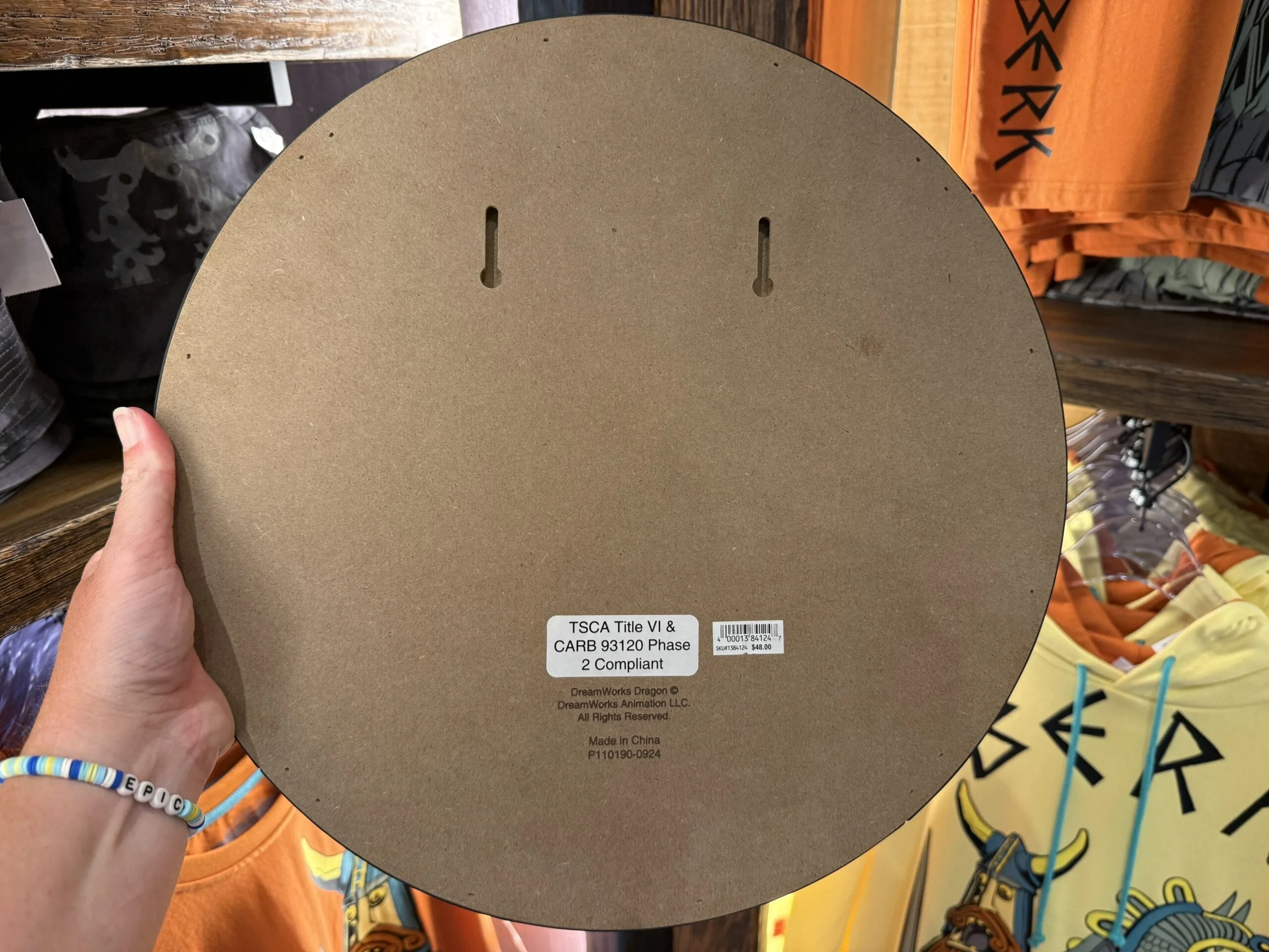Viking Shield Wall Sign