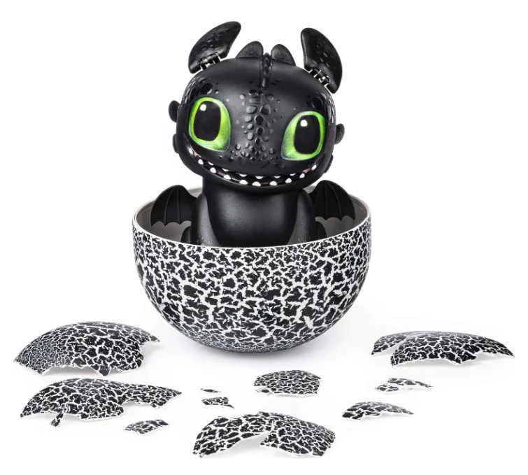 Hatching Toothless
