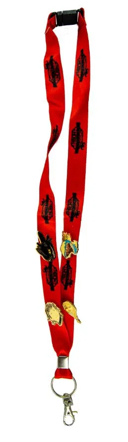 Lanyard with 4 Pins