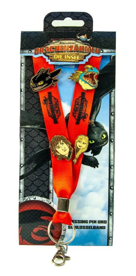 Lanyard with 4 Pins