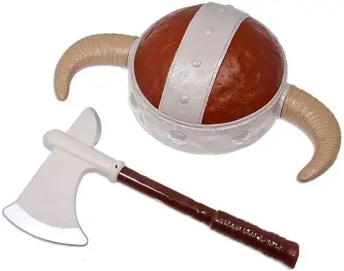 Viking Helmet & Axe
