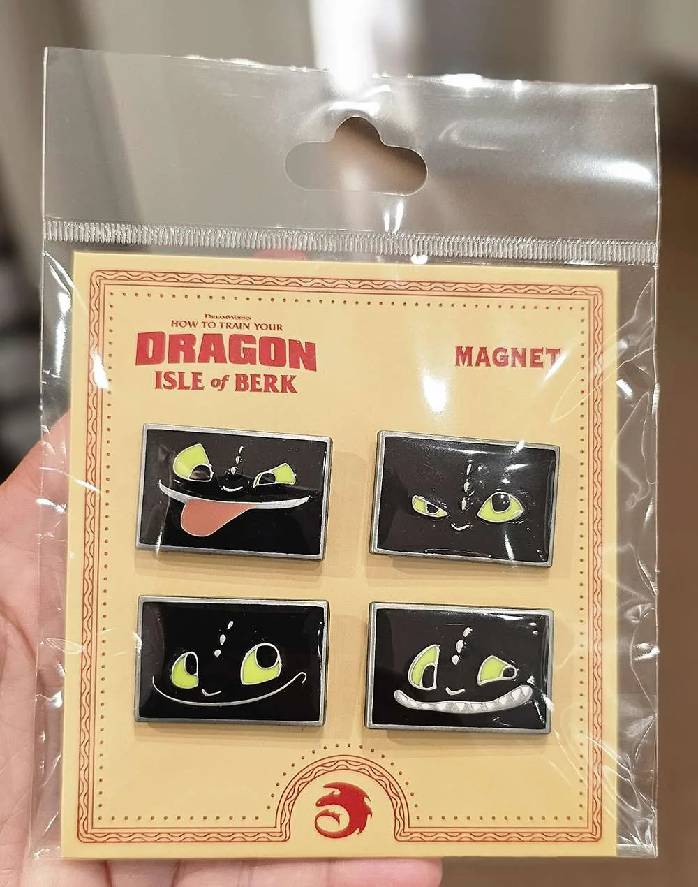Toothless Expressions Magnet Set