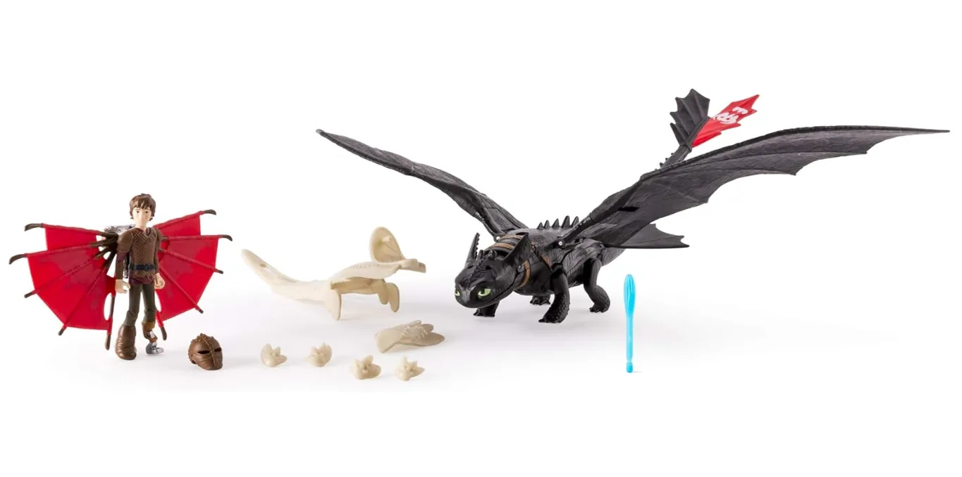 Armored Dragons - Toothless & Hicks