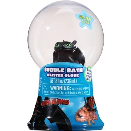 oothless Bubble Bath Glitter Globe