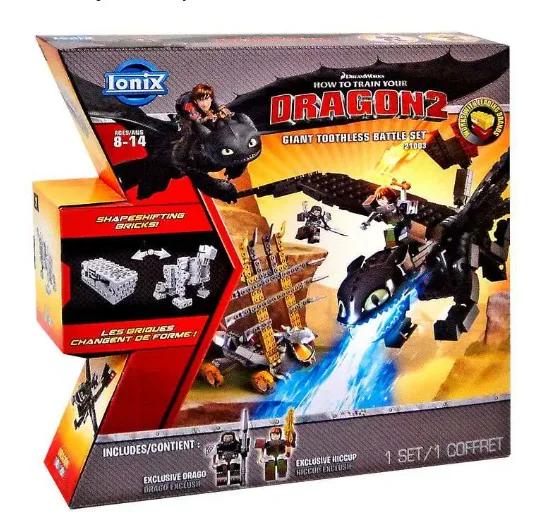 Giant Toothless Battle Set