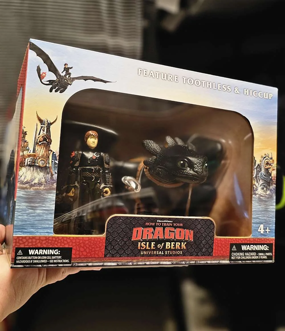 Toothless and Hiccup Figure Set